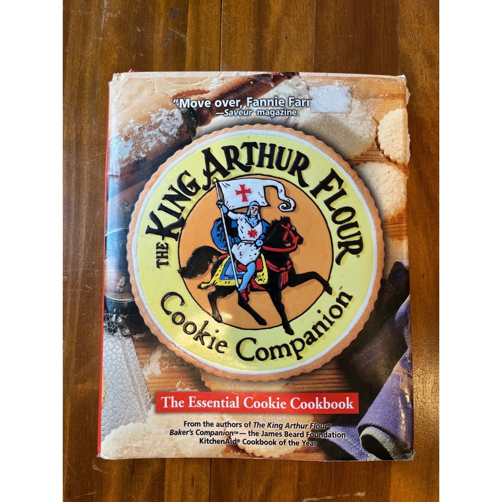 The King Arthur Flour Cookie‎ Companion Essential Cookie Cookbook Hardcover 2004